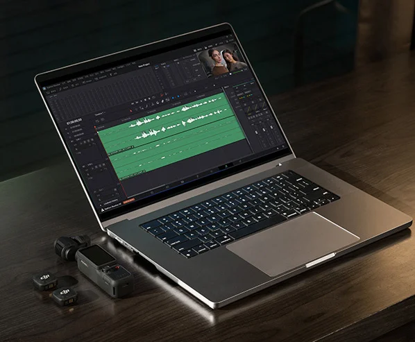 DJI Osmo Pocket 4 i system audio